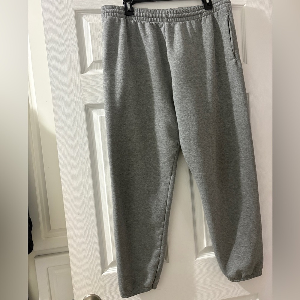 Fruit of the Loom Heather Gray Joggers